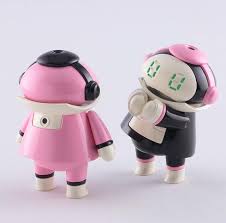 Hasegawa CW17 Small Mechatromate No.02 Black & Pink