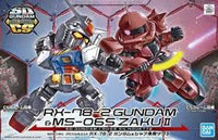 SDCS RX-78-2 Gundam & Char's Zaku II Set