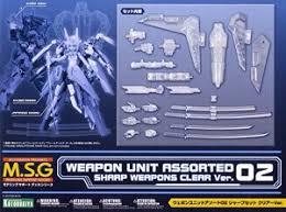M.s.g. weapon UNITA sort 02 sharp set clear ver