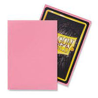 Dragon Shield Sleeves: Classic - Matte Pink (100)