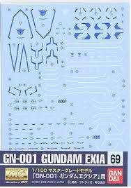 Gundam Decal 69 - MG Exia