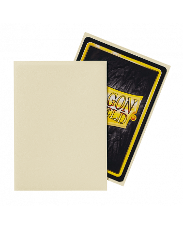 Dragon Shield Sleeves: Classic - Matte Ivory (100)