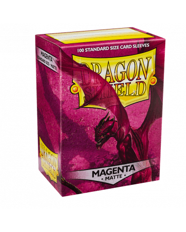 Dragon Shield Sleeves: Classic - Matte Magenta (100)