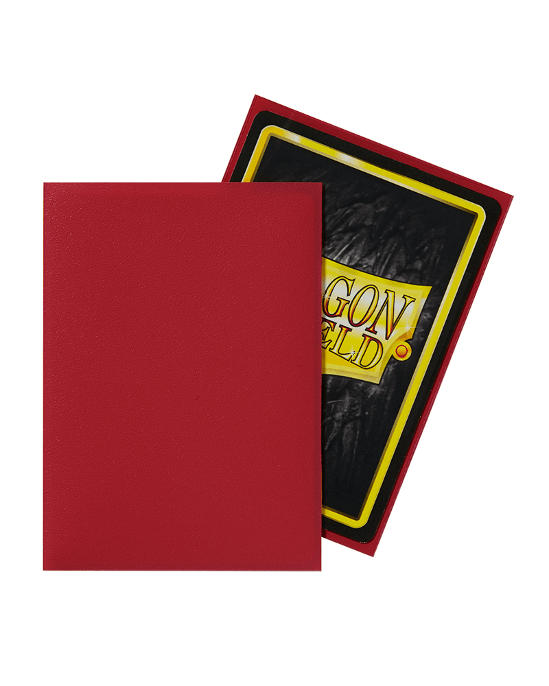 Dragon Shield Sleeves: Classic - Matte Red (100)