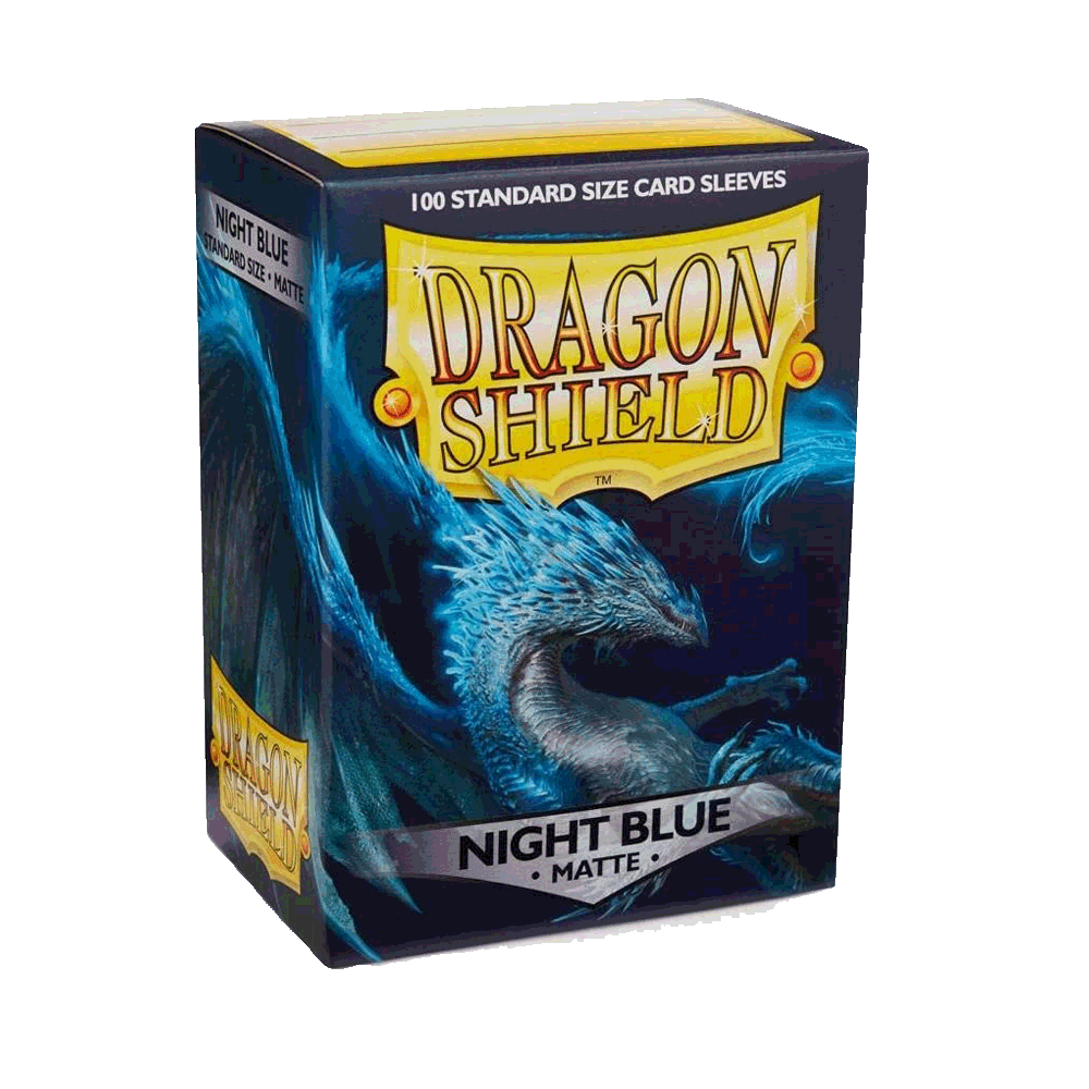 Dragon Shield Sleeves: Classic - Matte Night Blue (100)