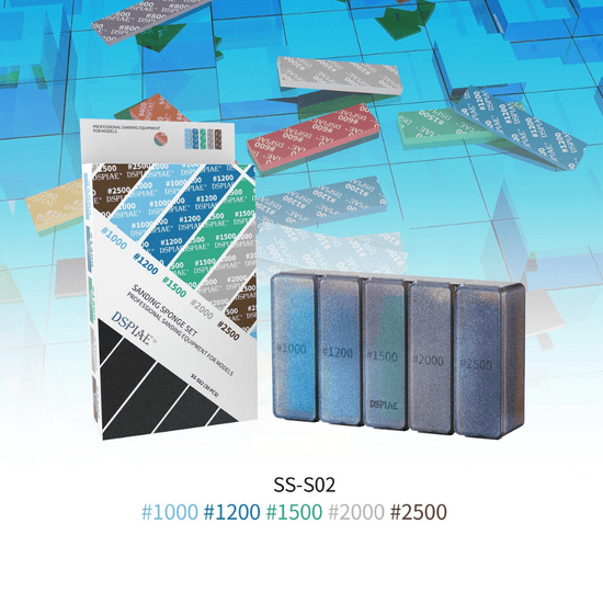 DSPIAE SSS02 Sanding Sponge Set 10002500 (30pcs) USA Gundam Store