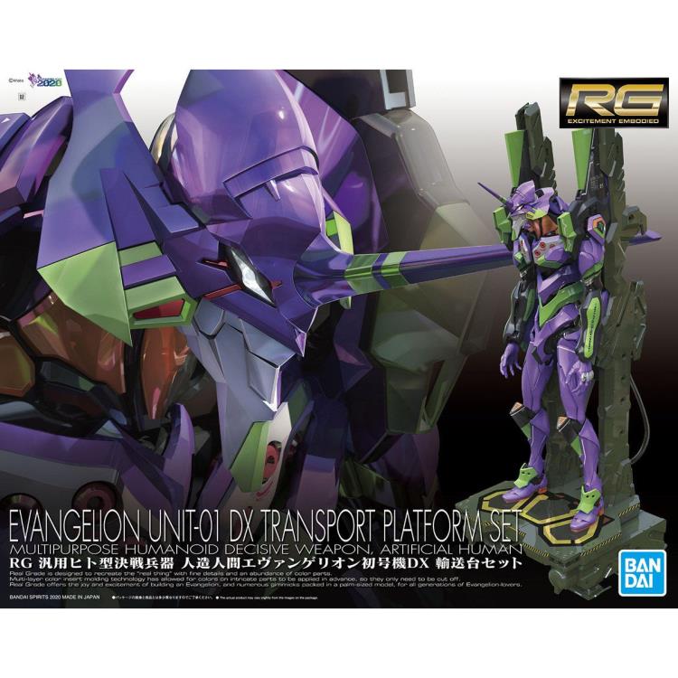Rebuild of Evangelion RG EVA Unit-01 DX Transport Platform Set