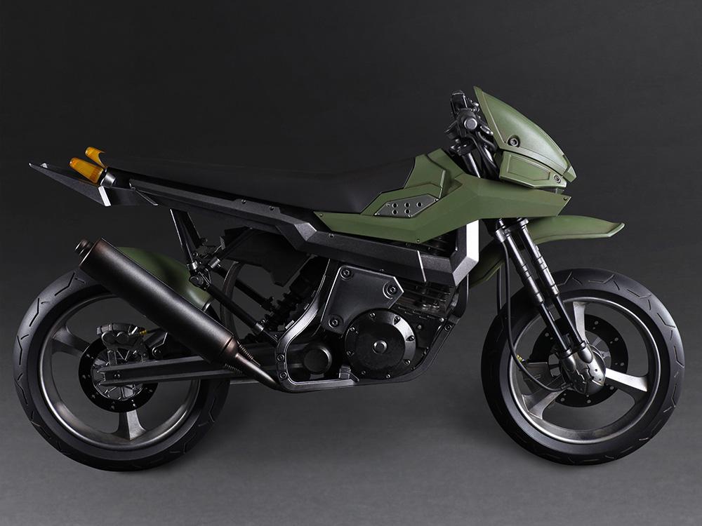 Final Fantasy VII Remake Play Arts Kai Jessie & Motorcycle Set