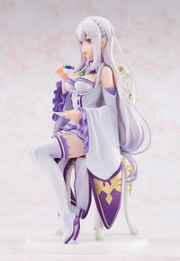 Re Zero Starting Life in Another World KD Colle Emilia (Tea Party Ver.) 1/7 Scale Figure (Reissue)