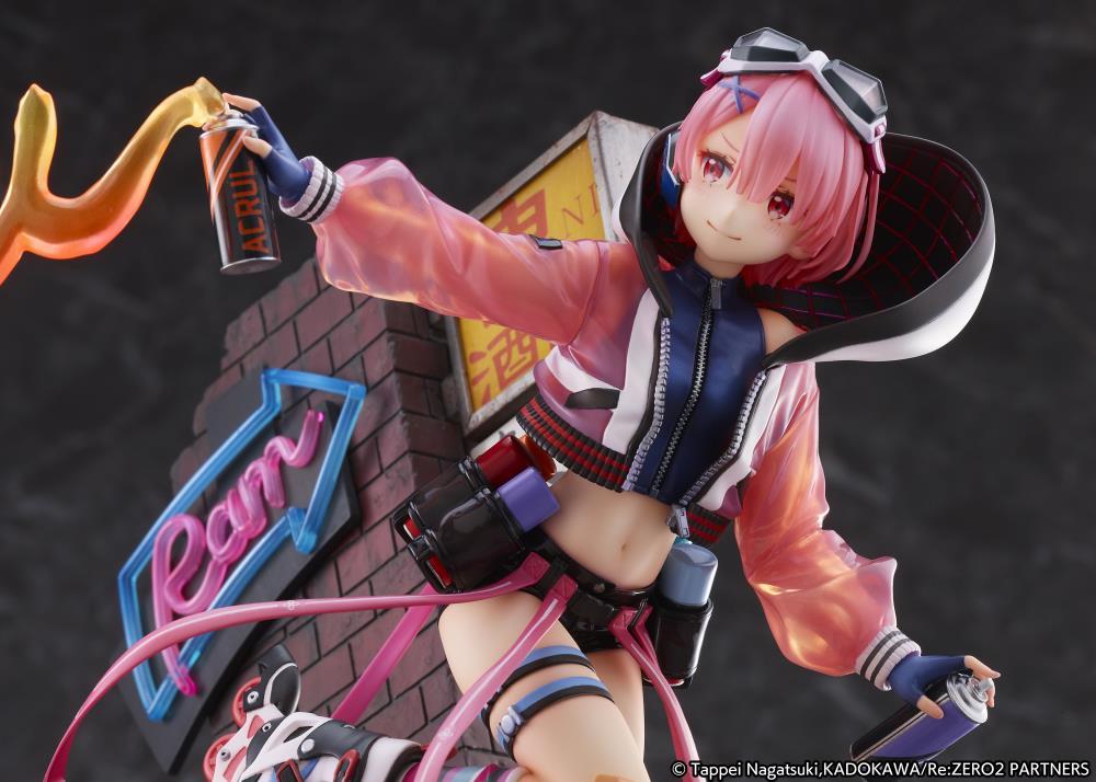 Re:Zero Starting Life in Another World Ram (Neon City Ver.) 1/7 Scale Shibuya Scramble Figure