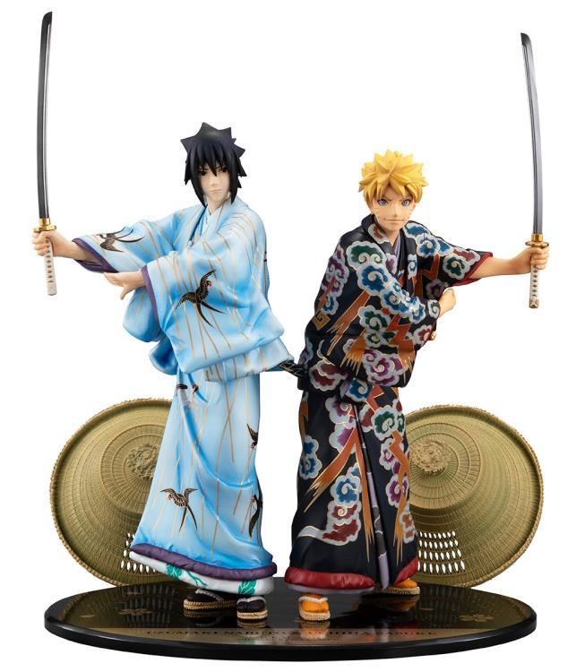 Naruto G.E.M. Series Naruto Uzumaki & Sasuke Uchiha (Kabuki Ver.) Set