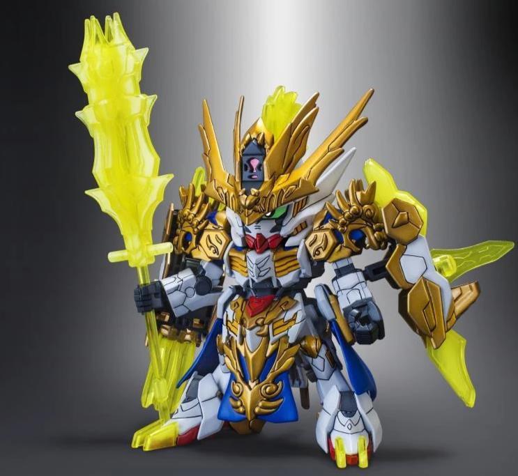 Damaged box of Gundam SD Sangoku Soketsuden #10 Ma Chao Gundam Barbatos Model Kit