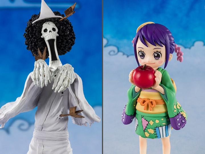 One Piece FiguartsZERO Brook (Honekichi) and O-Tama