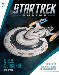 Star Trek: Online Starships Collection #20 Concorde-Class Federation Operation Command Battlecruiser