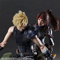 Final Fantasy VII Remake Play Arts Kai Jessie, Cloud & Motorcycle Set
