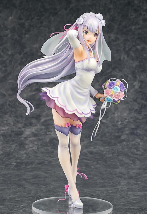 Re:Zero Starting Life in Another World Emilia (Wedding Ver.) 1/7 Scale Figure