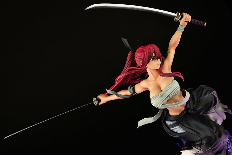 Fairy Tail Erza Scarlet the Samurai (Shikkoku Ver.) 1/6 Scale Figure