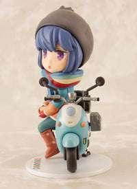 Laid-Back Camp Takashima Castle Model Kit With Rin Shima Figure