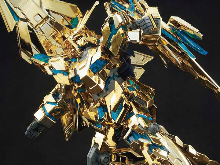 HGUC 1/144 #216 Unicorn Gundam 03 Phenex Destroy Mode (Narrative Ver.) Gold Coating