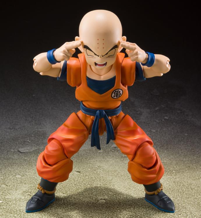 Dragon Ball Z S.H.Figuarts Krillin (Earth's Strongest Man) Action Figure