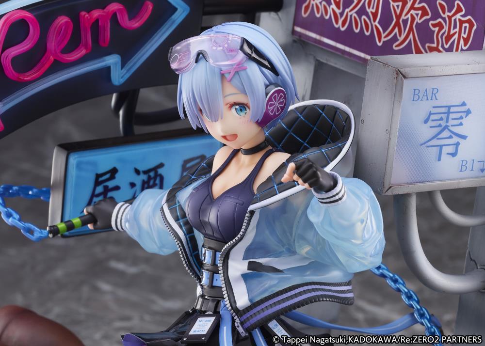 Re Zero Starting Life in Another World Rem (Neon City Ver.) 1/7 Scale Shibuya Scramble Figure