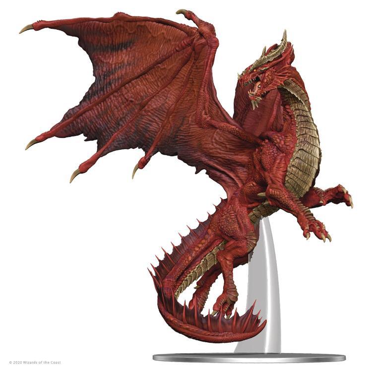 Dungeons & Dragons Icons of the Realms Adult Red Dragon Premium Painted Figure