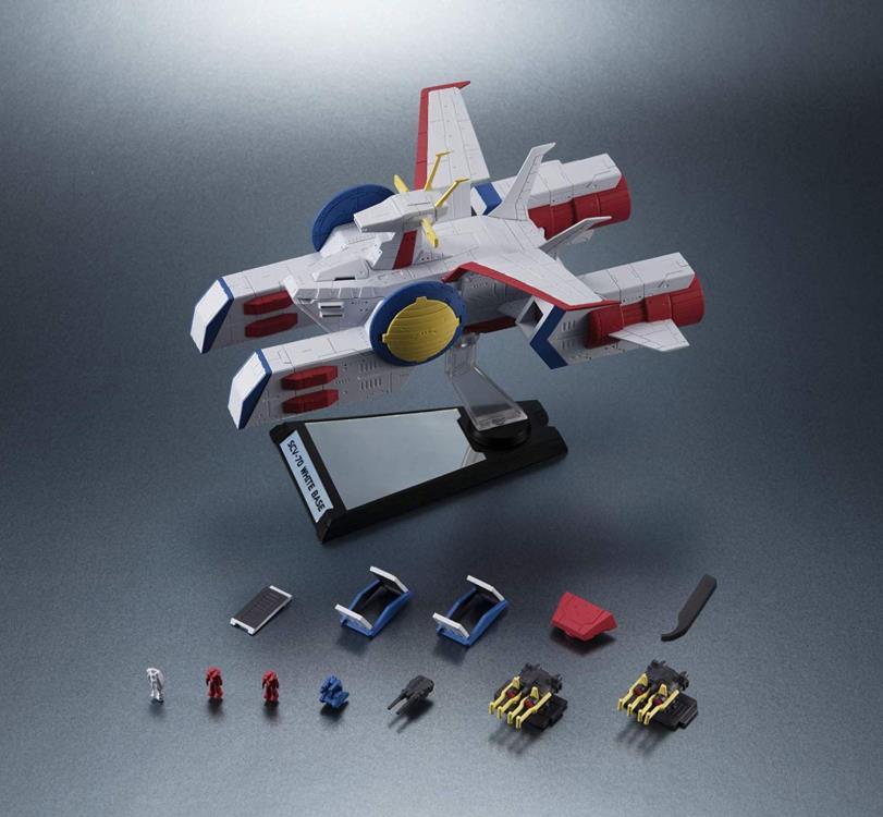 Gundam Kikan Taizen E.F.S.F. Pegasus Class Assault Landing Craft White Base 1/1700 Scale Ship