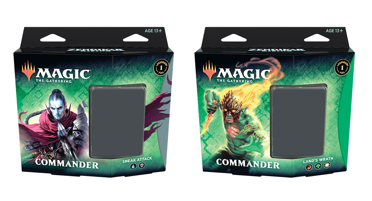Magic the Gathering CCG: Zendikar Rising Commander Deck