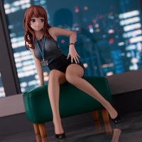 Doushima Illustration Hokuro no Ooi Senpai OL-san Figure