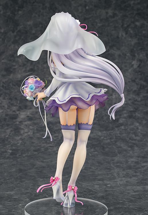 Re:Zero Starting Life in Another World Emilia (Wedding Ver.) 1/7 Scale Figure