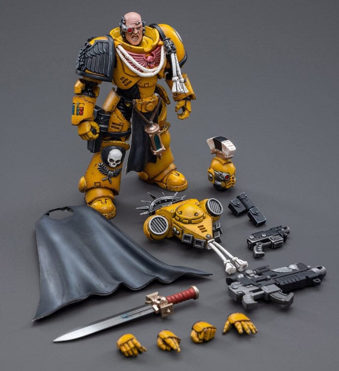 Warhammer 40K Imperial Fists Primaris Captain 1/18 Scale Figure