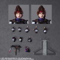 Final Fantasy VII Remake Play Arts Kai Jessie, Cloud & Motorcycle Set