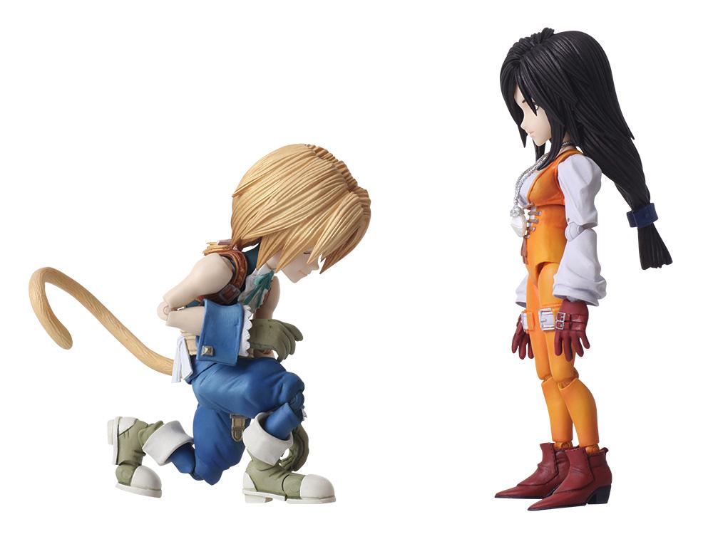 Final Fantasy IX Bring Arts Zidane Tribal & Garnet Til Alexandros XVII Two-Pack