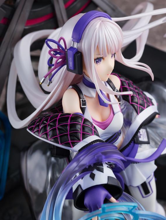 Re:Zero Starting Life in Another World Emilia (Neon City Ver.) 1/7 Scale Shibuya Scramble Figure
