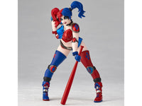 DC Comics Amazing Yamaguchi Revoltech No.015EX-2 Harley Quinn (Red x Blue Twintail Ver.) Exclusive