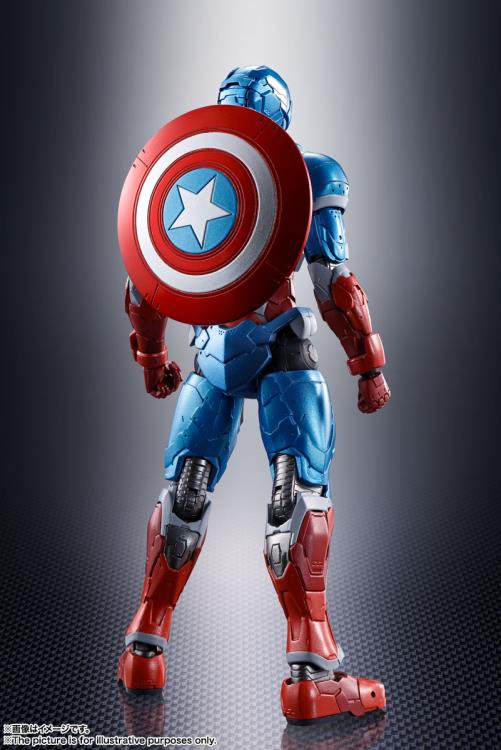 Tech-On Avengers S.H.Figuarts Tech-On Captain America