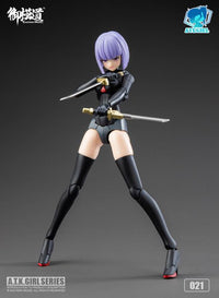 A.T.K. Girl Brocade-Clad Elite Guard (Jinyi Wei JW021 - Red Ver.) 1/12 Scale Model Kit