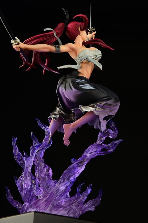 Fairy Tail Erza Scarlet the Samurai (Shikkoku Ver.) 1/6 Scale Figure
