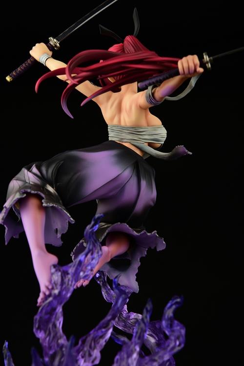 Fairy Tail Erza Scarlet the Samurai (Shikkoku Ver.) 1/6 Scale Figure