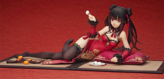 Date A Live Spirit Pledge Kurumi Tokisaki (New Year Mandarin Gown Ver.) 1/7 Scale Figure