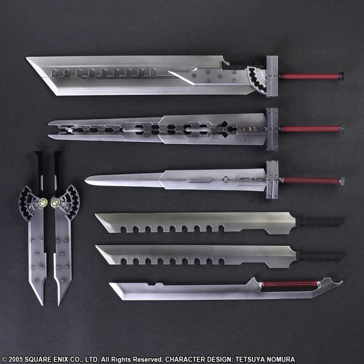 Final Fantasy VII: Advent Children Play Arts Kai Cloud Strife and Fenrir