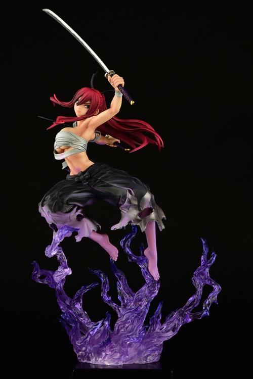 Fairy Tail Erza Scarlet the Samurai (Shikkoku Ver.) 1/6 Scale Figure