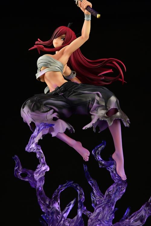 Fairy Tail Erza Scarlet the Samurai (Shikkoku Ver.) 1/6 Scale Figure