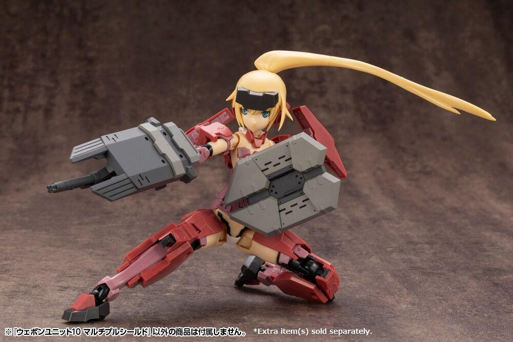 M.S.G Modeling Support Goods Weapon Unit 10 Multiple Shield Set