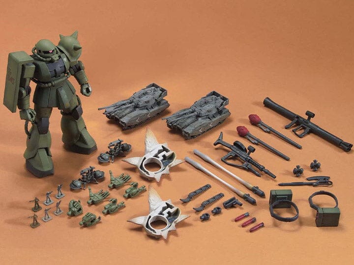 HGUC 1/144 MS-06 Zaku Ground War Set