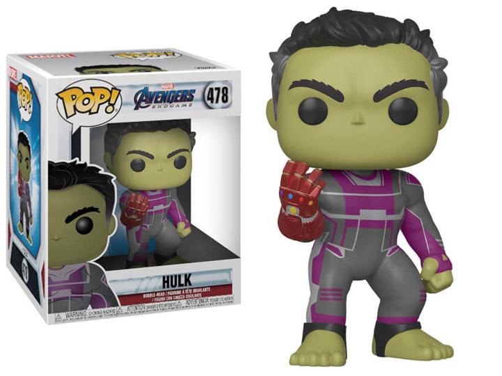 Pop! Marvel: Avengers: Endgame - 6" Super Sized Hulk W/ Pop Protector