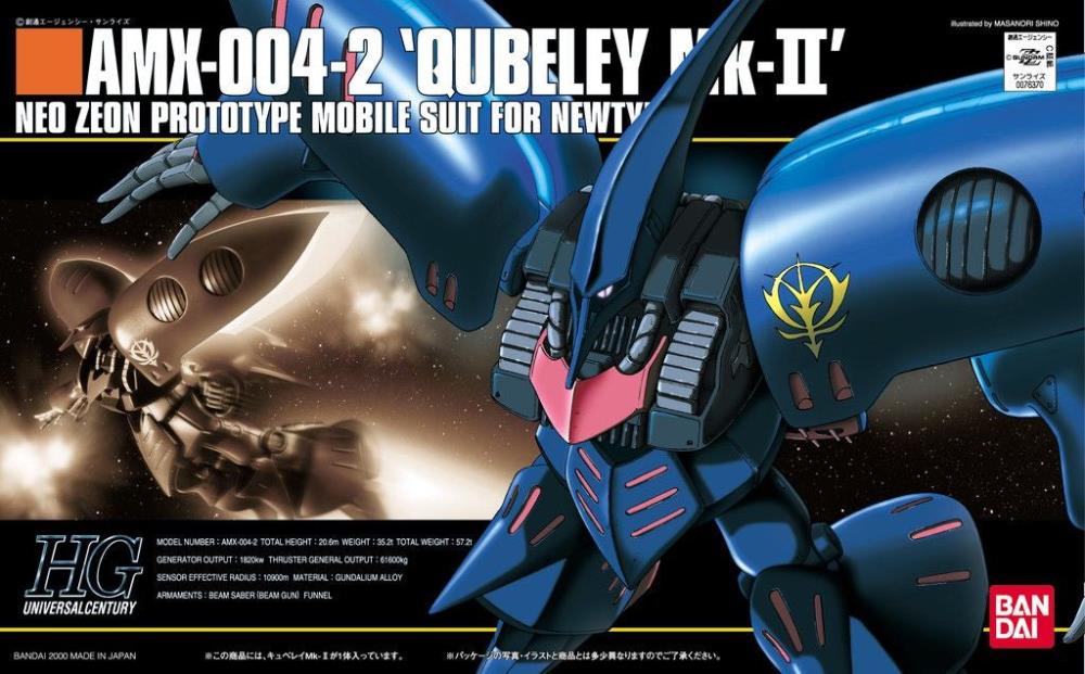 HGUC 1/144 #11 AMX-004 Qubeley Mk-II
