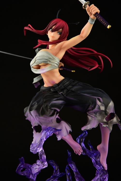 Fairy Tail Erza Scarlet the Samurai (Shikkoku Ver.) 1/6 Scale Figure