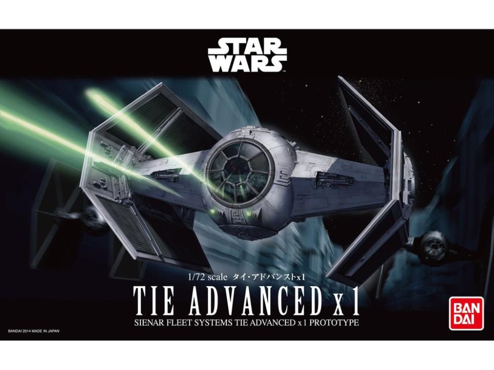 Star Wars TIE Fighter Advanced X1 1/72 Scale Model Kit