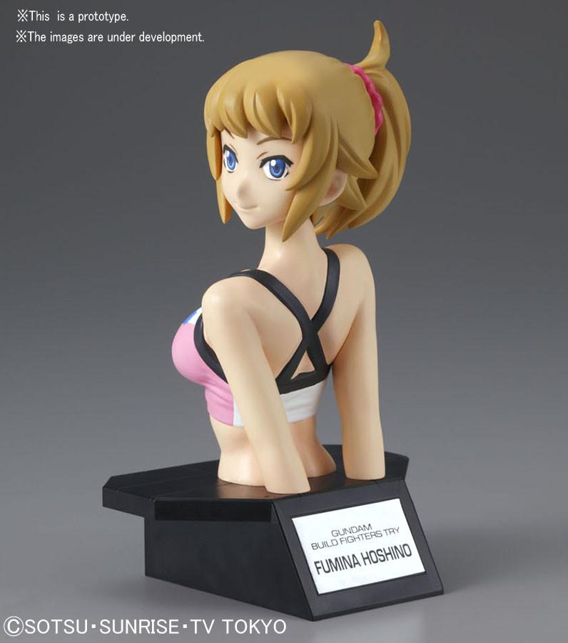 Hoshino Fumina "Gundam Build Fighters Try", Bandai Figure-rise Bust